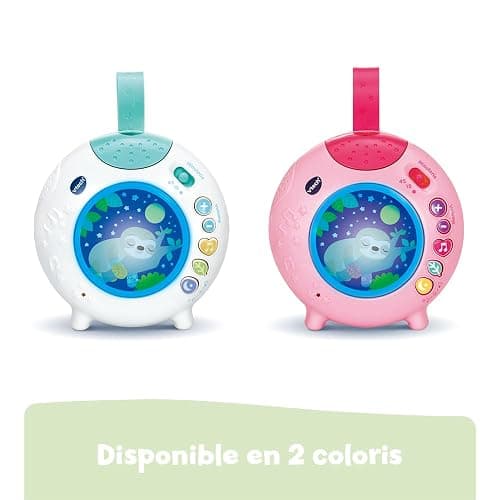 VTech - Lumi Veilleuse Nuit Enchantée Bleue, Veilleuse Bébé Musicale, Projection Lumineuse au Plafond, Musique Douce, Bruits Blancs et Sons de la Nature, Cadeau de Naissance - Contenu en Français thumbnail 6