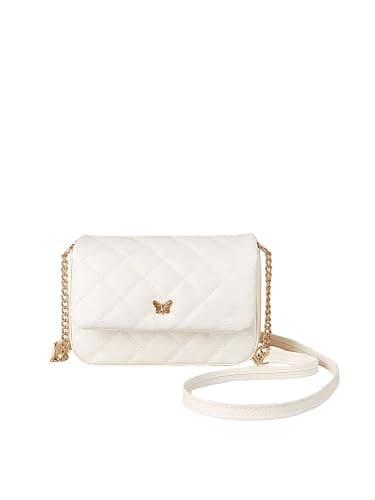 SweatyRocks Girl's Cute Crossbody Bag Gifts for Girls Chain Strap Mini Purse Kids Wallet Presents White One-Size - Image 1