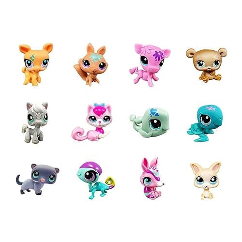 Cat Pack Dog Collie Great Dane Dachshund Cocker Spaniel Mini Pet Toys Sets Animal Figures Collection 2Pcs Random Styles thumbnail 8