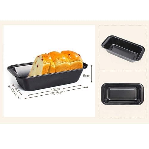 8-Piece Non Stick Bakeware Set Baking Set- with Muffin Tray, Oven Tray, Cake Pan, Loaf Pan & Spring Form Cake Tin thumbnail 3