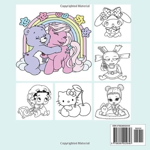 Nostalgia Babe: The 2000s Coloring Book thumbnail 2