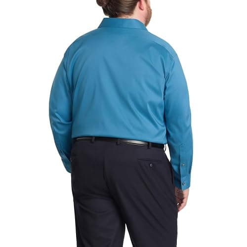 Van Heusen Men's Tall Fit Ultra Wrinkle Free Flex Collar Stretch Dress Shirt (Big & Tall) thumbnail 2