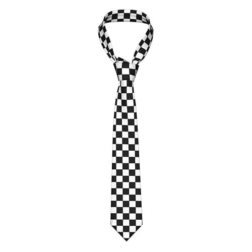 Yrassio Funny Tie For Men Boys, Novelty Skinny Men’s Necktie Fashion Narrow Wide - Image 1