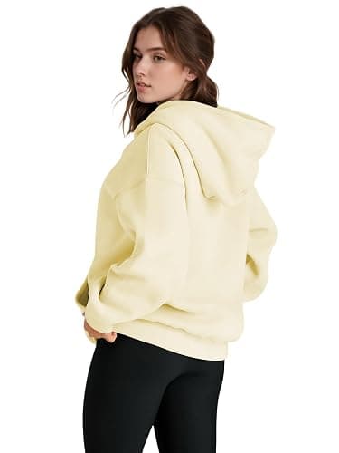 Baonmy Oversized Hoodies Fleece Sweatshirts Women Hoodies Long Sleeve Sweaters with Pocket Fall Clothes thumbnail 4