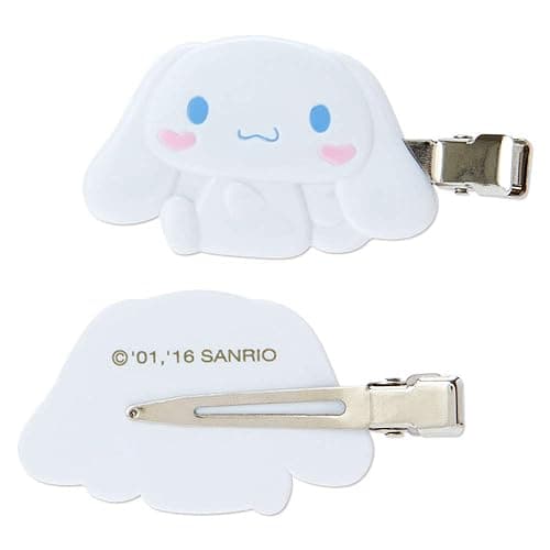 Sanrio N-1606-950181 Cinnamoroll Bangs Clip, Approx. 2.4 x 0.4 x 1.2 inches (6 x 1 x 3 cm), ABS Resin, Set of 2 thumbnail 2