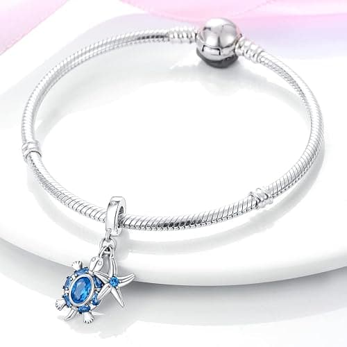 MULA 925 Sterling Silver Charms for Bracelets and Necklaces Lipstick and Bag Dangle Pendants Tower Camera Beads Jewelry Charms for Women thumbnail 2