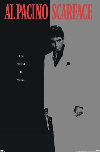 Trends International Scarface - One Sheet Wall Poster, 22.375" x 34", Premium Unframed Version - Image 1