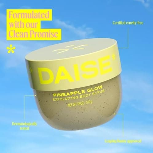 DAISE Pineapple Exfoliating Body Scrub, 18oz (Pack of 1) thumbnail 2