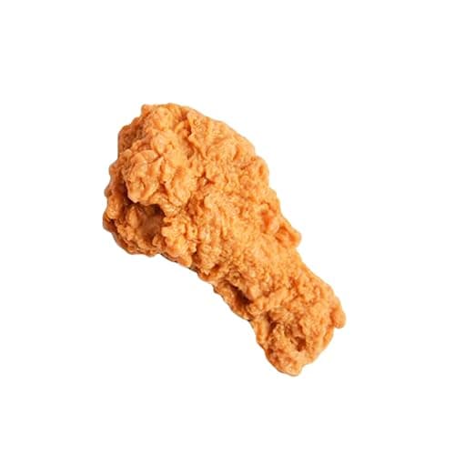 5 Pcs Simulated Chicken Legs Fake Food Model Simulated Model Lifelike Fake Fried Chicken Kitchen Home Party Decoration Display Photography Props thumbnail 4
