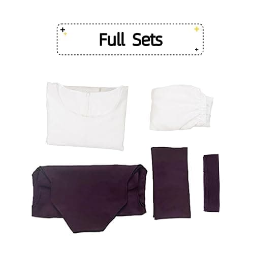 Choso Cosplay Costume For Anime Jujutsu Kaisem Outfit Men Black Purple Tops Pants Full Sets thumbnail 3