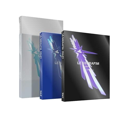 LE SSERAFIM - 4th Mini Album [CRAZY] Photobook Random Version + [Extra Special Photocards] - Image 1