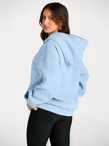 Trendy Queen Womens Oversized Hoodies Pullover Sweatshirts Casual Fall Clothes thumbnail 4