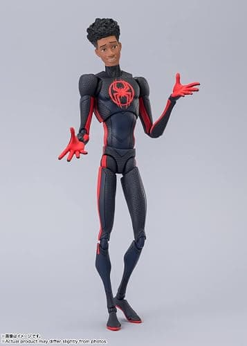 TAMASHII NATIONS - Spider-Man: Across The Spider-Verse - Spider-Man (Miles Morales) S.H.Figuarts Action Figure thumbnail 7