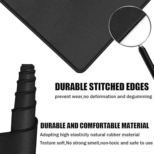 Japanese Style Katana Mouse Pad Large Computer Gaming Mouse Mat Pad Long Desk Mat Non-Slip Rubber Mouse Pad for Home Office Gaming Room thumbnail 5