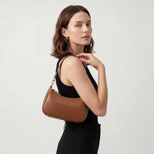 VODIU Clutch Tote Handbags with 2 Removable Straps and Zipper Closure Crossbody Bags Shoulder Purse Handbag for Women thumbnail 2