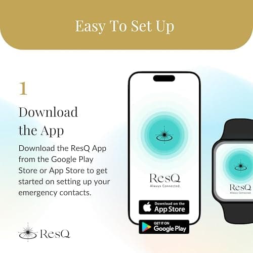ResQ Jewelry, Shakti Smart Bluetooth Safety Necklace, Discreet Wearable Safety Device - GPS Location Tracking, Audio Recording, One Touch Activation thumbnail 6
