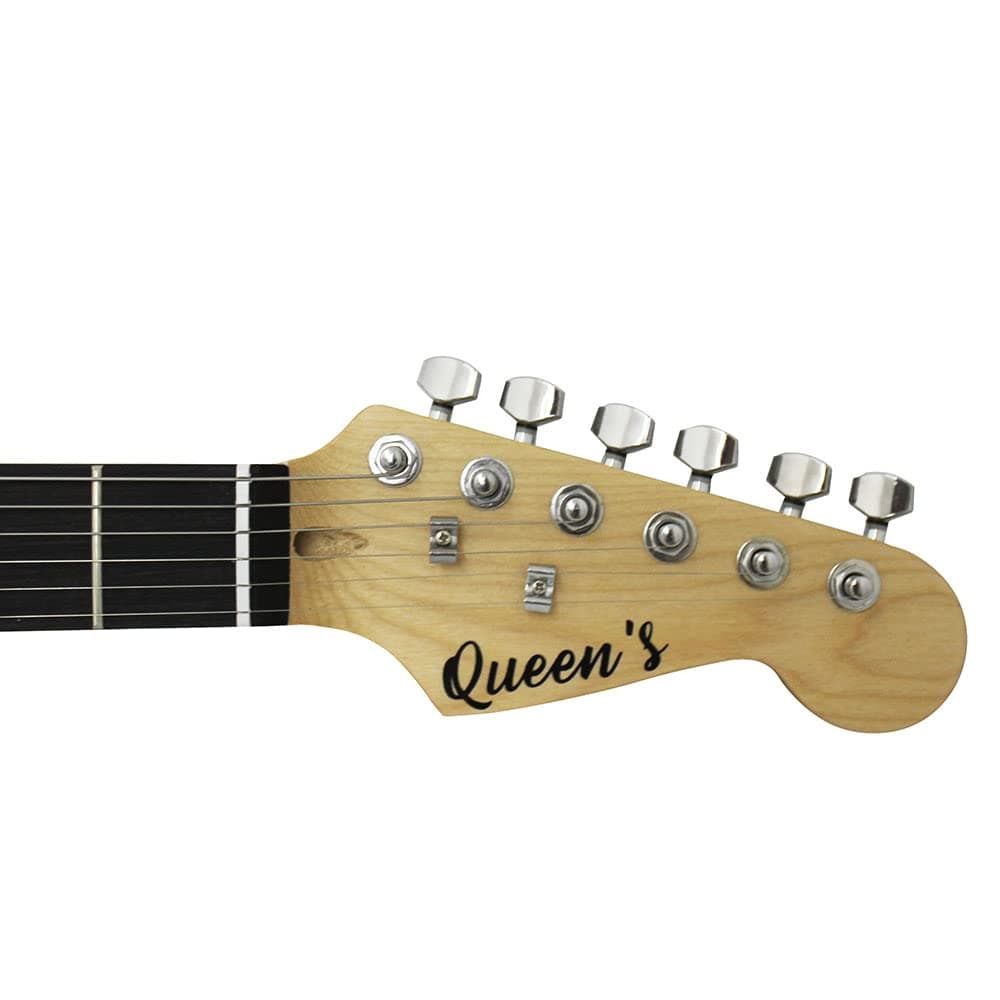 Guitarra Elétrica Queen's ST Vermelha – Inclui Kit com Palhetas, Cabo P10 c/adaptador P10/P2 e Chaves Allen thumbnail 6