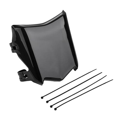 Electric Dirt Bike Front Number Plate,All Front License Plate for Ebike Surron Light Bee X and S/Talaria Sting MX3 MX4 MX5/E Ride Pro/Super 73/X160/X260/Ridstar Q20/Tutti Soleil 01-Black thumbnail 6