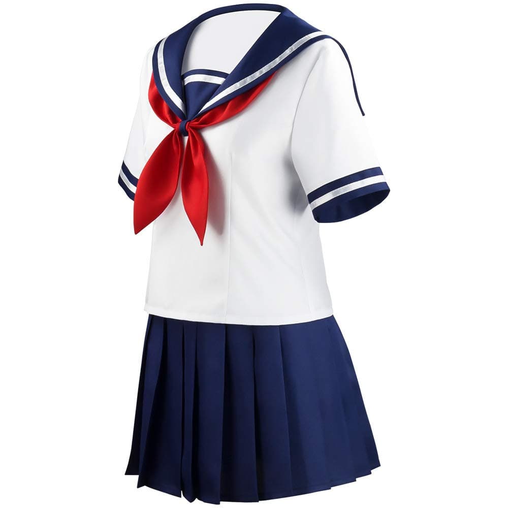 Women Anime Yandere Simulator Ayano Aishi Yandere Chan Cosplay Costume School Uniform Japanese Sailor Girl thumbnail 4