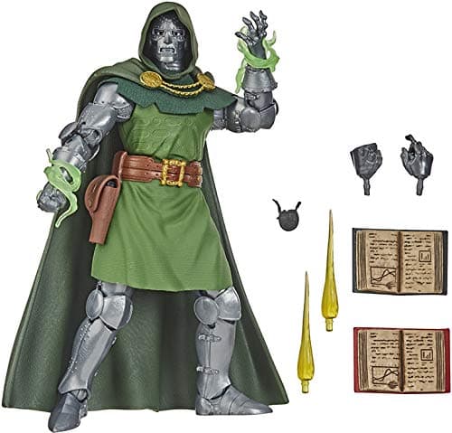 Marvel Vintage Series 6-inch Scale Dr. Doom Fantastic 4 Action Figure Toy, 10 Accessories, Marvel Super Hero Collectible Series, Ages 4 and Up thumbnail 3