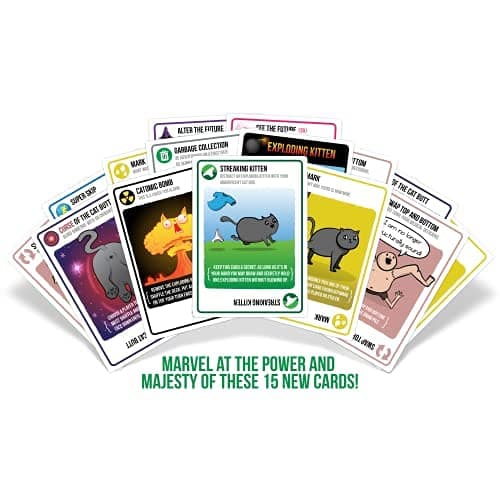 Streaking Kittens Expansion Set - A Russian Roulette Card Game for Adults, Teens & Kids, Easy Family-Friendly Party Games - 15 Card Add-on thumbnail 5