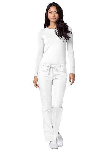 Adar Underscrubs for Women 3 Pack - Long Sleeve Underscrub Comfort Tee thumbnail 5