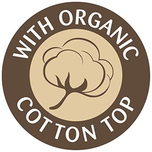 Sealy Baby Organic Cotton Top Breathable Fitted Waterproof Infant Crib Mattress Protector Pad and Toddler Bed Cover, Durable and Comfortable Topper, Machine Washable, 52” x 28”- White thumbnail 6