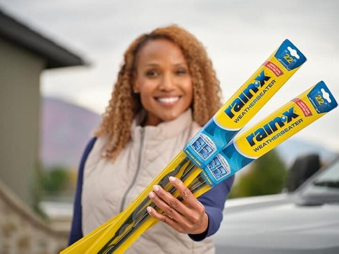 Rain-X 820146 WeatherBeater Wiper Blades, 24" and 20" Windshield Wipers (Pack of 2), Automotive Replacement Windshield Wiper Blades That Meet Or Exceed OEM Quality And Durability Standards thumbnail 5
