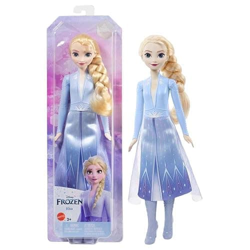 Mattel Disney Frozen Toys, Elsa Fashion Doll & Accessory with Signature Look, Inspired by Disney Frozen 2 thumbnail 7