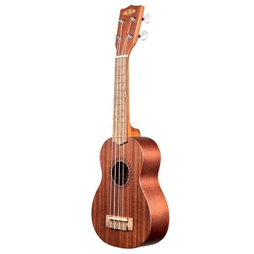 Kala KA-15S Ukulele Satin Mahogany Soprano Bundle with a Ukulele Tote Bag, Tuner, and Lumintrail Polishing Cloth thumbnail 4