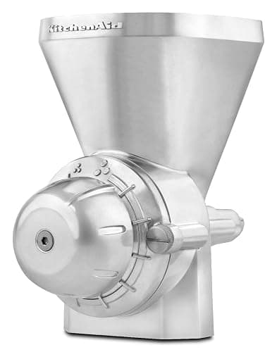 KitchenAid KGM All Metal Grain Mill Attachment for KitchenAid Stand Mixers | Fits any household KitchenAid Stand Mixer, 12 Grind Levels, Easily Grind a Variety of Grains, included Cleaning brush thumbnail 4