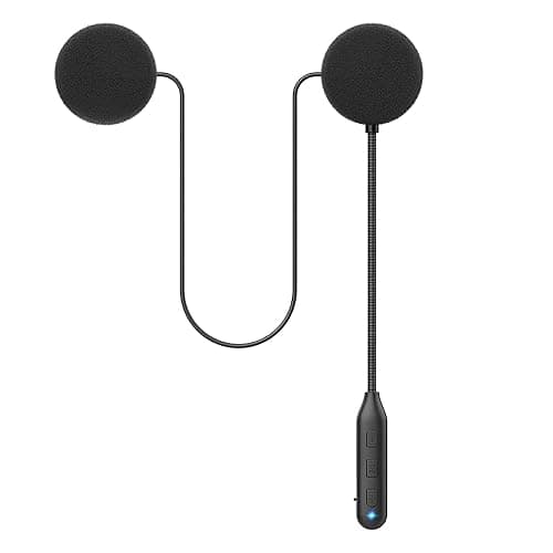 blueear Helmet Headphones Motorcycle Bluetooth Headsets Outdoor Waterproof Sports Headphone Loud Premium Bass Sound Auto Phone Answering ENC Noise Cancelling Clear Calls 60 Hours Playtime - Image 1