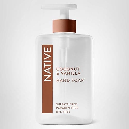 Native Liquid Hand Soap, Coconut & Vanilla Scent, Non-Drying Formula for Soft, Smooth Hands, Made with Plant-Based Cleansers, Sulfate & Paraben Free, 13 oz Bottle thumbnail 12