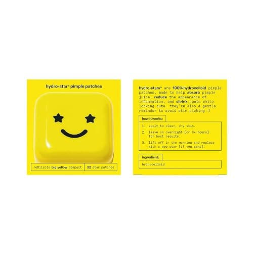 Starface Hydro-Stars, Hydrocolloid Pimple Patches, Absorb Fluid and Reduce Redness, Cute Star Shape, Vegan and Cruelty-Free Skincare (32 Count) thumbnail 2