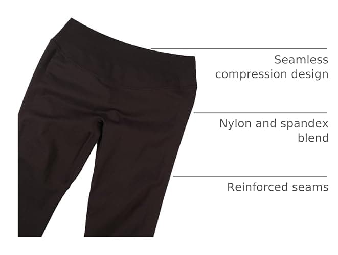 AUROLA Influence Workout Leggings for Women, Seamless Compression Tummy Control Leggings Mid Rise Yoga Pants thumbnail 4