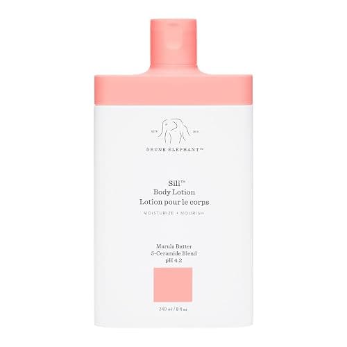Drunk Elephant Sili Body Lotion - 240 ml/8 fl oz - Lightweight Daily Lotion - Clean Clinical Skincare - Cruelty-Free - Dermatologist Tested - Free of Essential Oils, Silicones, and Fragrance - Image 1