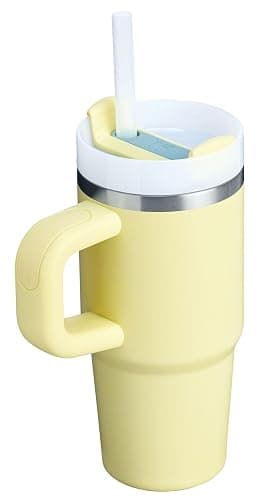 STANLEY Quencher H2.0 Tumbler with Handle and Straw 14 oz | Flowstate 3-Position Lid | Cup Holder Compatible for Travel | Insulated Stainless Steel Cup | BPA-Free | Pomelo thumbnail 4