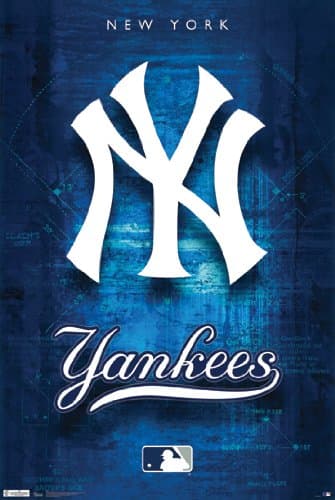 Hot Stuff Enterprise Z142-24x36-NA NY Yankees Poster44; 24 x 36 - Image 1