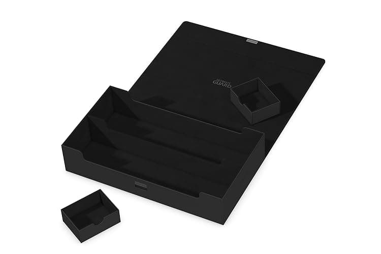 Ultimate Guard Omnihive 1000+, Deck Case for 1000 Double-Sleeved TCG Cards + 2 removable Trays, Black, Magnetic Closure & Microfiber Inner Lining thumbnail 8
