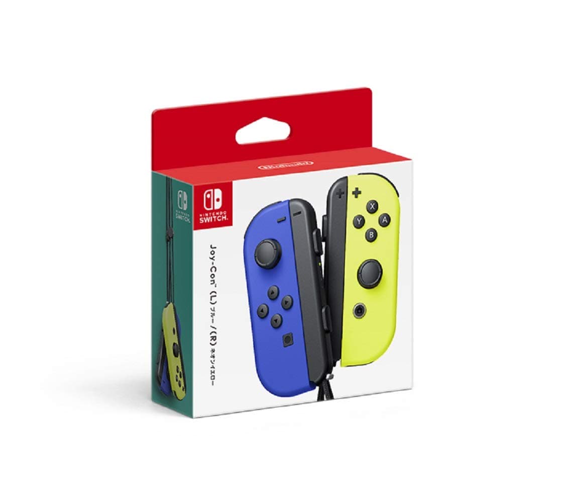 Control Nintendo Switch - Joy-Con (L/R) - Azul/Amarillo Neón (Importado de Nintendo Japón) - Image 1
