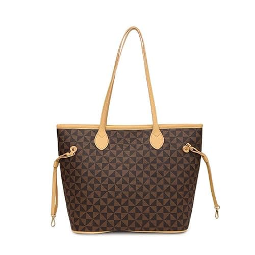 Women Tote Bag Handbags PU Leather Fashion Hobo Shoulder Bags 2pcs with Coin Purses thumbnail 3