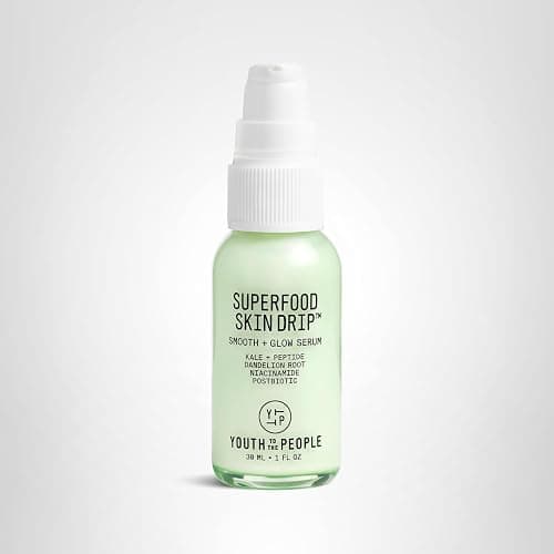 Youth To The People Superfood Skin Drip Face Serum (1 fl oz), Strengthens Skin Barrier + Evens Skin Tone, 5% Niacinamide, Kale, Peptides, Ceramides, Boosts Glow, Vegan thumbnail 10