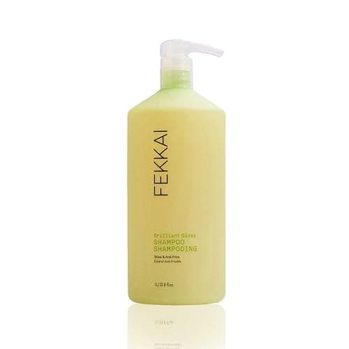 Fekkai Brilliant Gloss Shampoo - 1 Liter - Transforms Hair with 4X Shine - Free of Sulfates, Parabens, Phthalates - Vegan, Cruelty-Free - Image 1