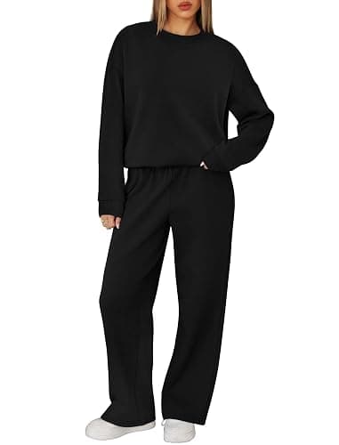 XIEERDUO Sweatsuits Women 2 Piece Outfit Matching Lounge Sets Fall Outfits 2025 Fashion Clothing Crewneck Track Suits thumbnail 4