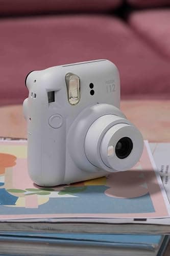 Fujifilm Instax Mini 12 Instant Camera Clay White (Renewed) thumbnail 9