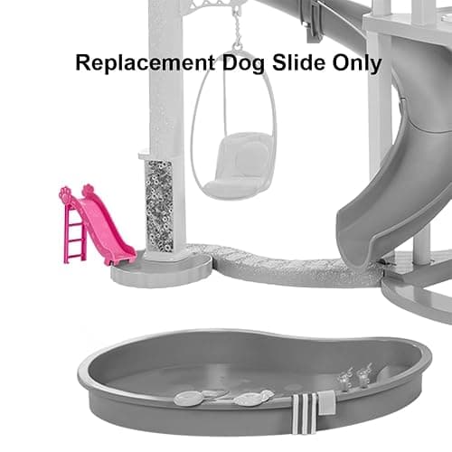 Replacement Part for Barbie Doll Dreamhouse Doll House Playset HMX10 - Replacement Pink Dog Slide thumbnail 3