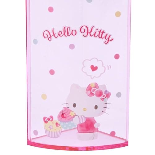 Sanrio 213110 Pink Plastic Hello Kitty Kitty Pen Stand 360 Degree Rotating Pen Stand Pen Holder Cosmetic Makeup Brush Tulle Pet Character thumbnail 4