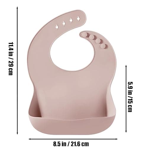 PandaEar 6-in-1 Stainless Steel Baby Feeding Set | Divided Baby Plates with Suction, Toddler Bowl, Sippy Cup with Straw, Baby Bib, Spoon & Fork | BPA-Free Toddler Weaning Set thumbnail 8
