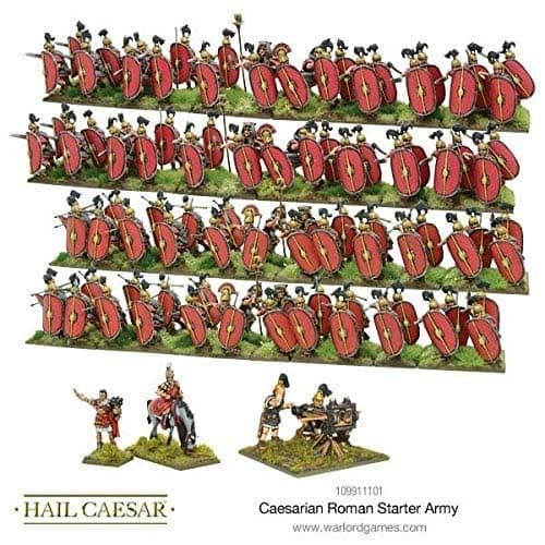 Warlord Games WL109911101 Caesarian Roman Starter Army, 96 Plastic Figures, 2 Official Calls, 1 Scorpio, 28 mm Scale thumbnail 3