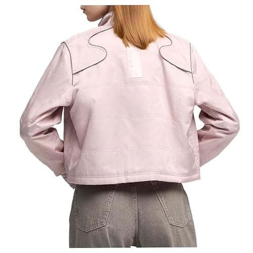 PUMA Womens Scuderia Ferrari Premium Racing Jacket Athletic Outerwear Casual - Pink thumbnail 4